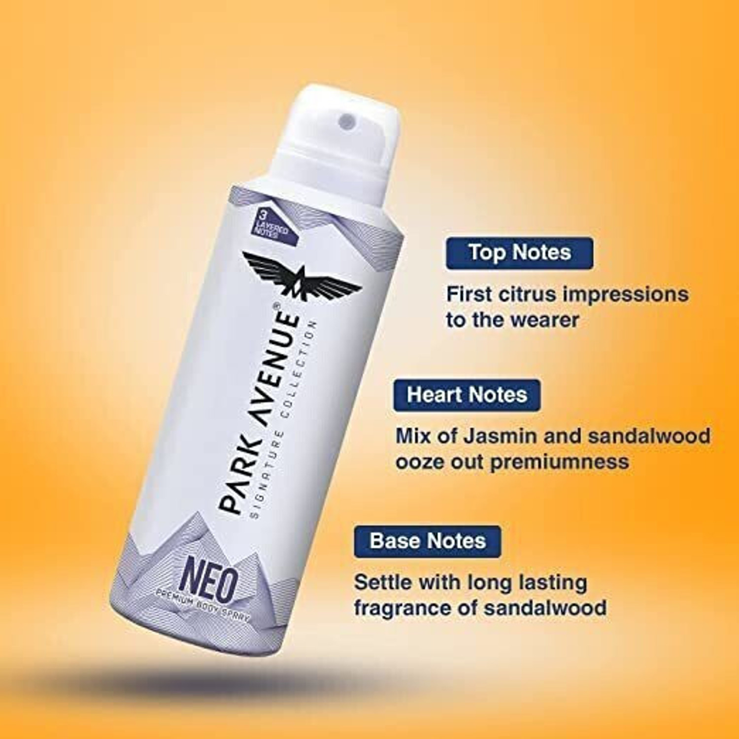 Image of PARK AVENUE Neo Signature Deodorant Spray - For Men & Women