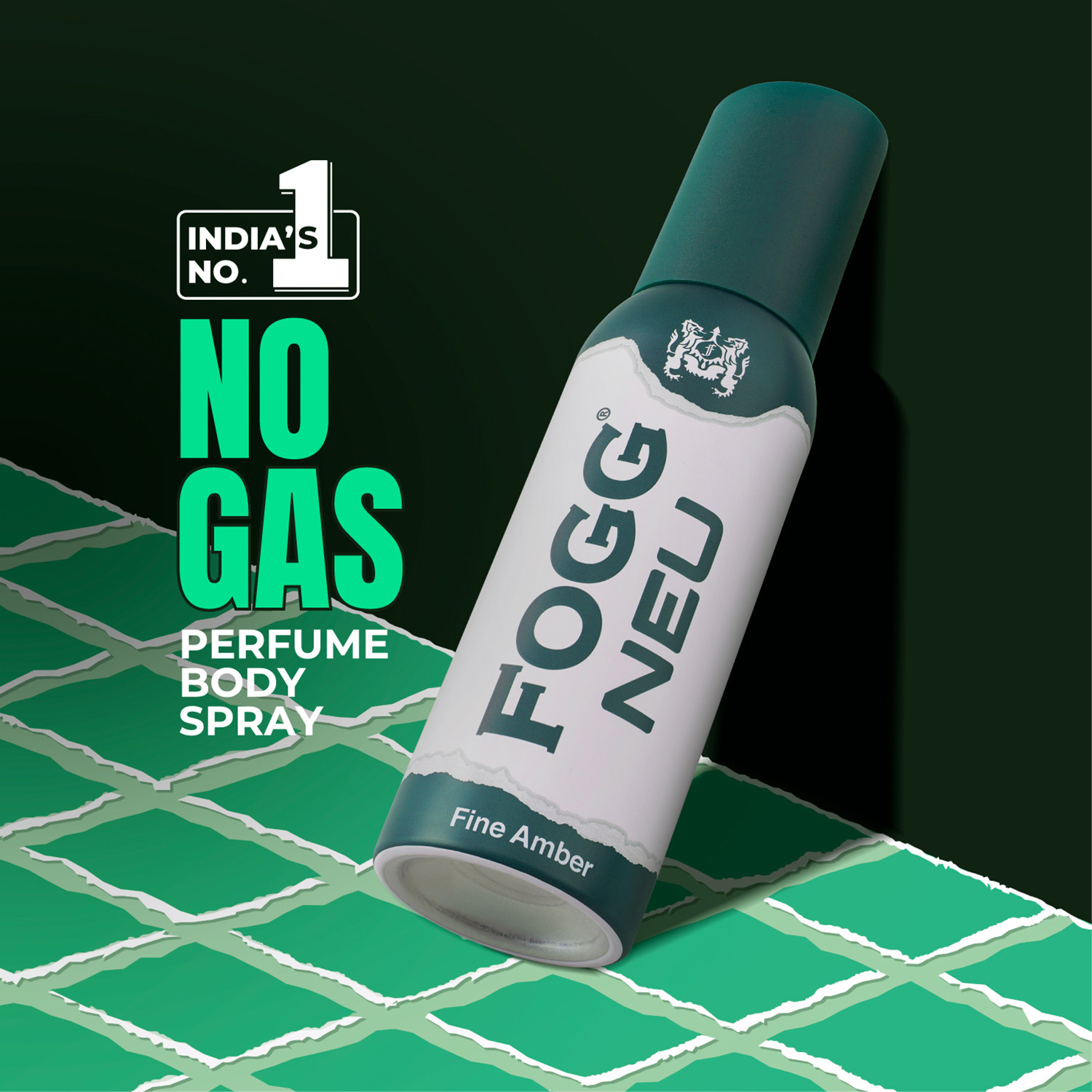 Image of FOGG Neu Fine Amber Deodorant With Long Lasting with With Long Lasting Perfume Body Spray - For Men