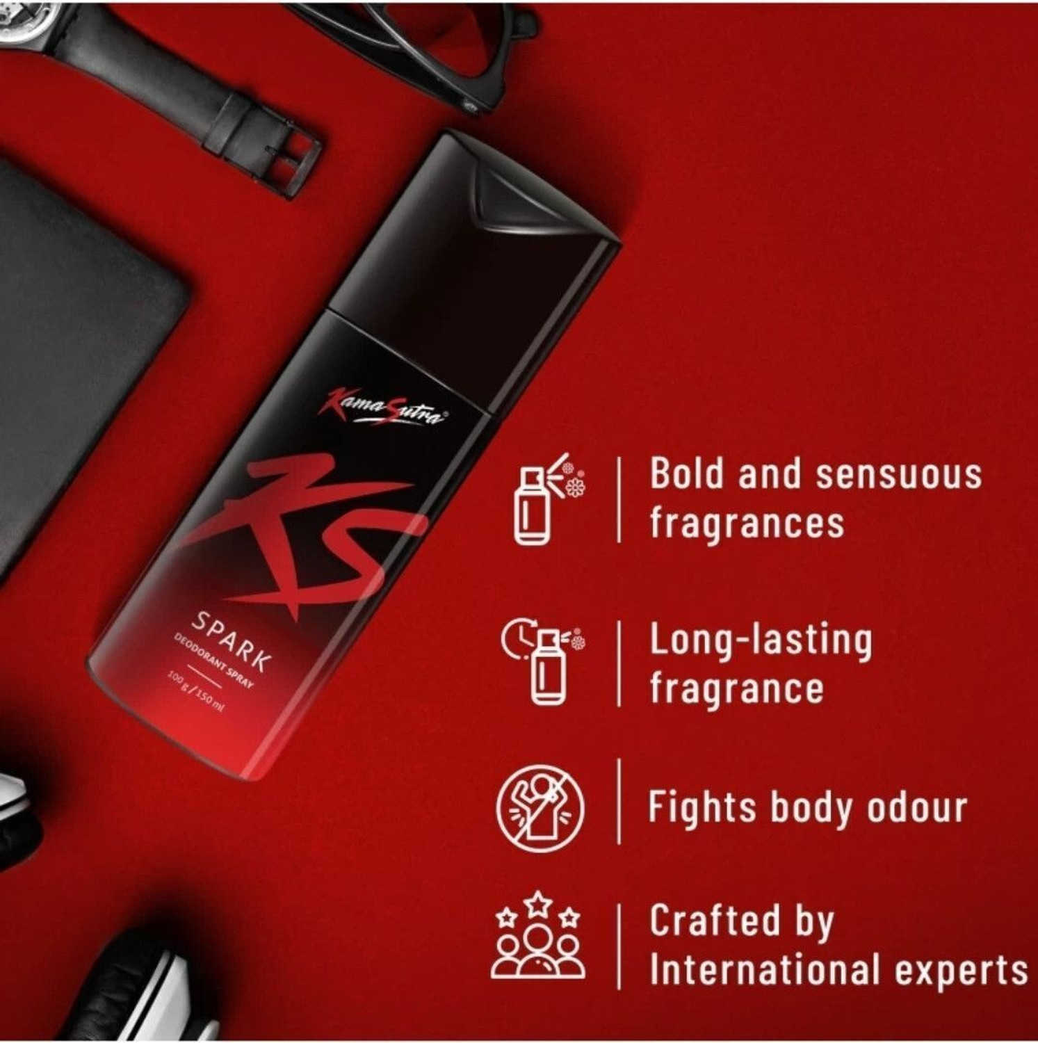 Image of KS Spark Deodorant Spray - For Men