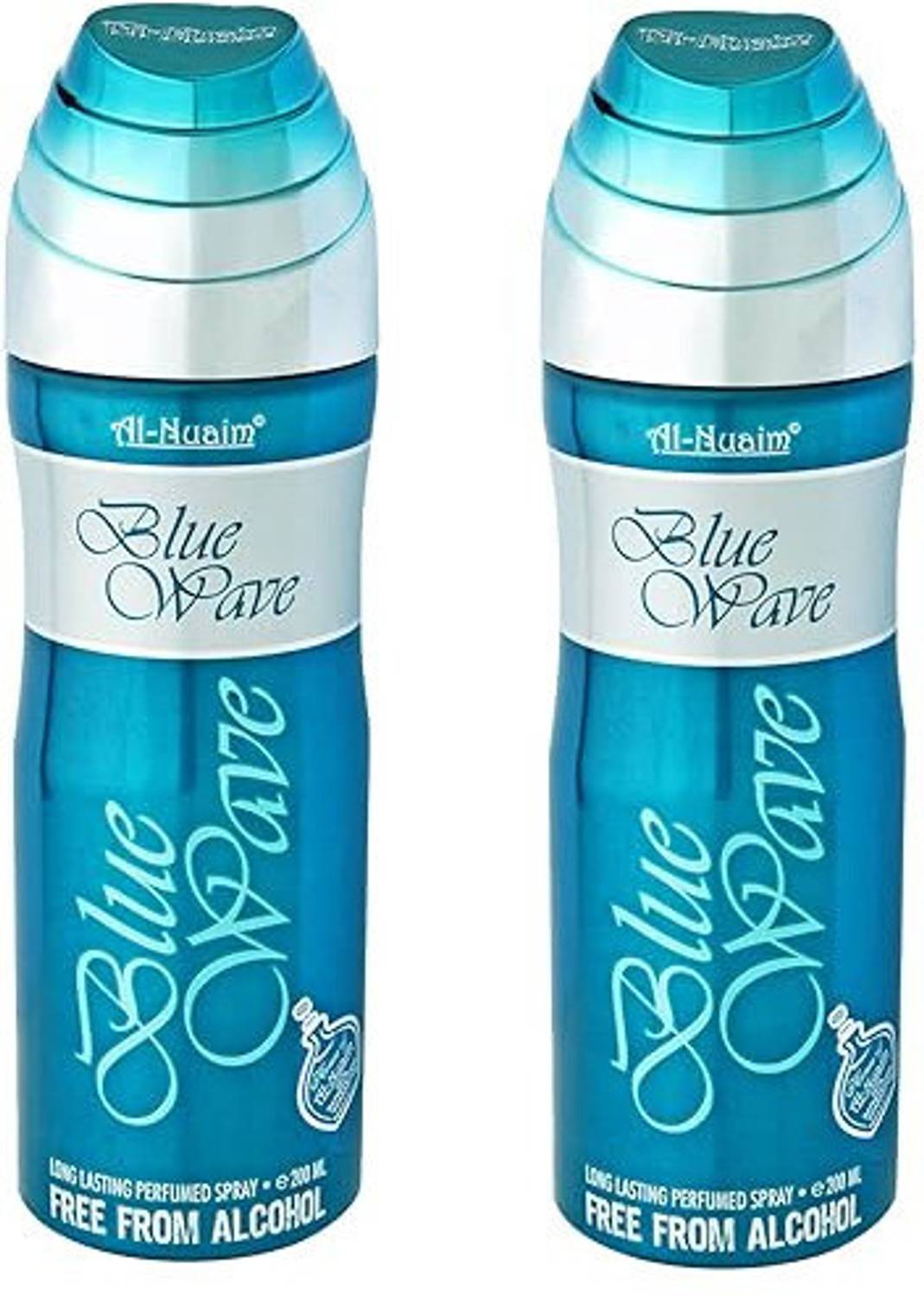 Al Nuaim AL_NUAIM_DEO_BLUE_WAVE_PACK_OF_2(200ML_EACH) Deodorant Spray - For Men & Women