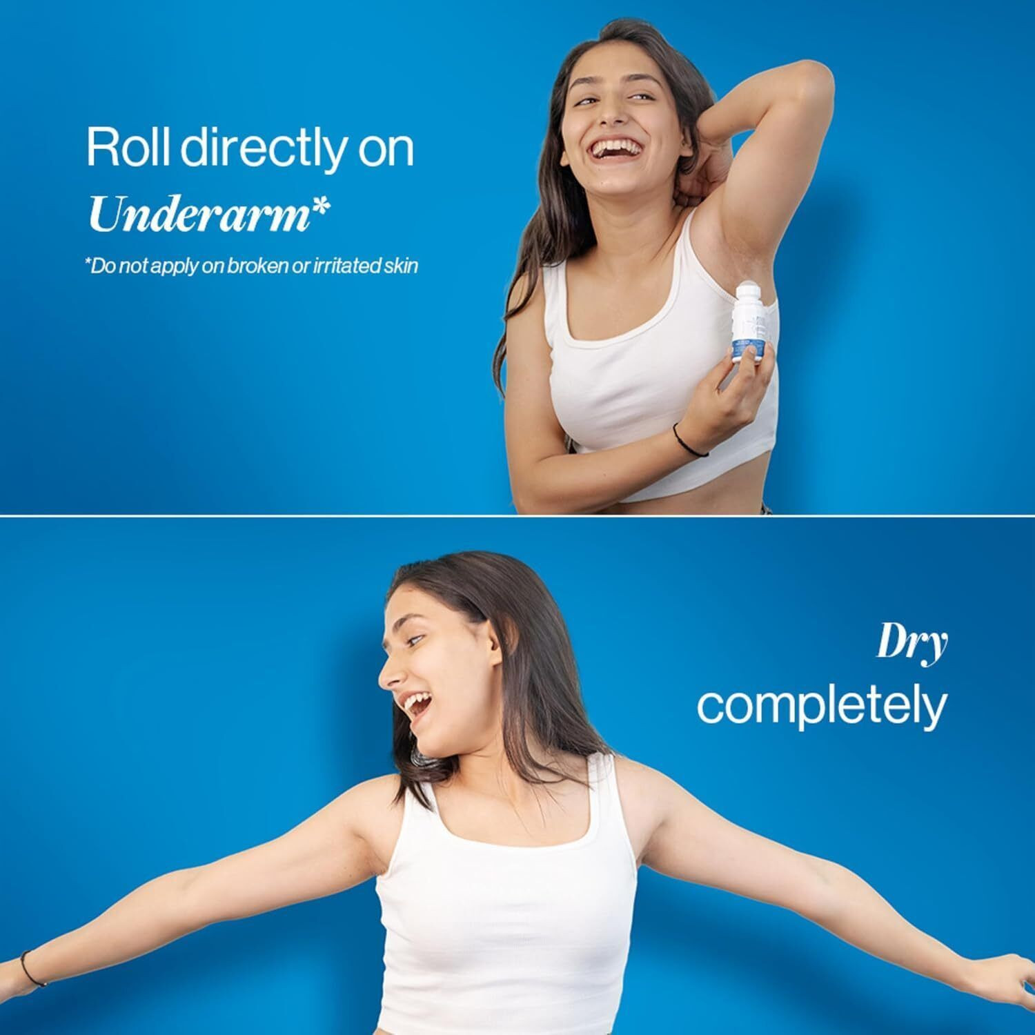 Image of Be Bodywise 6% AHA BHA Underarm Roll-On | Reduces Pigmentation & Odour | Aqua Deodorant Roll-on - For Women