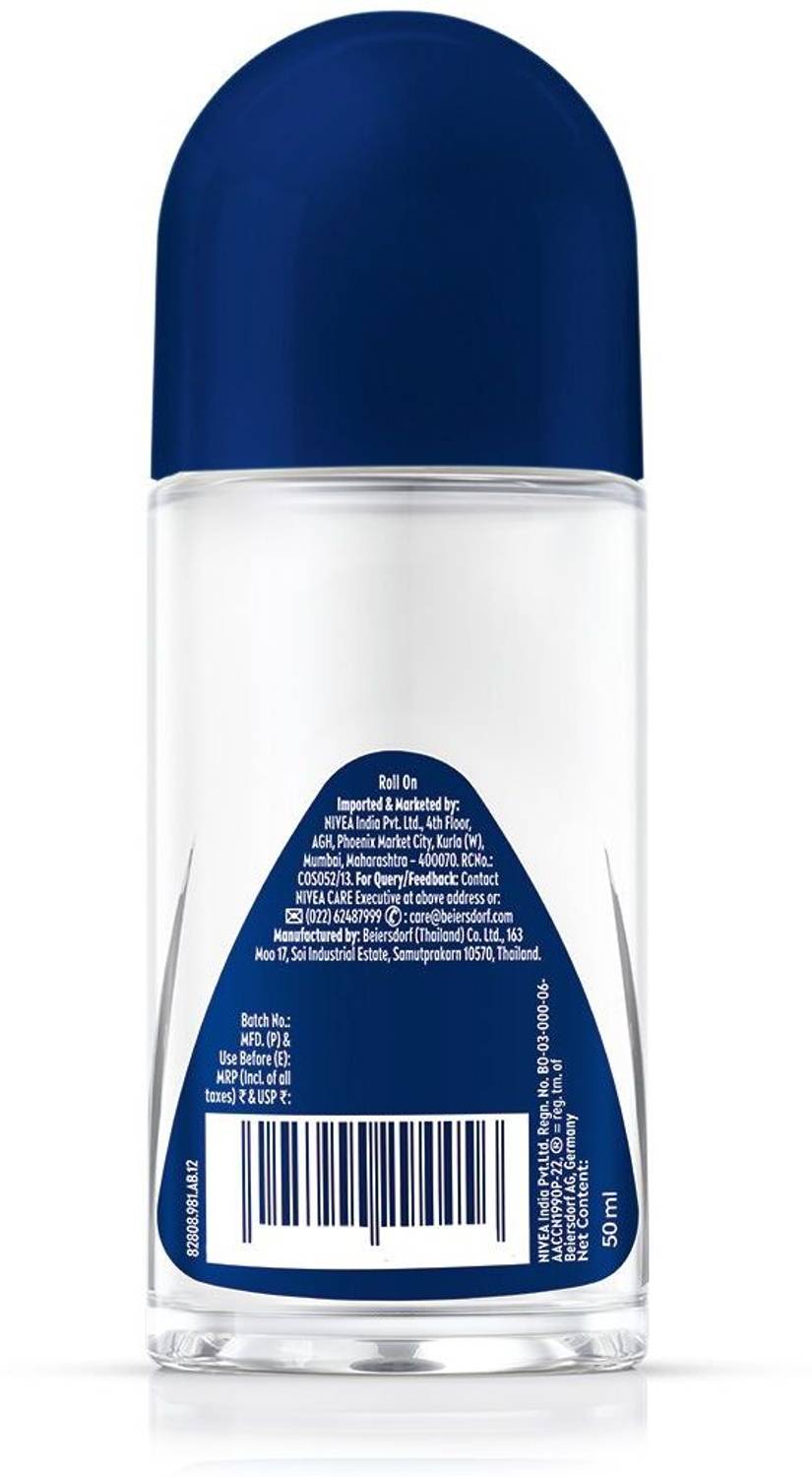 NIVEA Fresh Active Deodorant Roll-on 50ml - Image 4