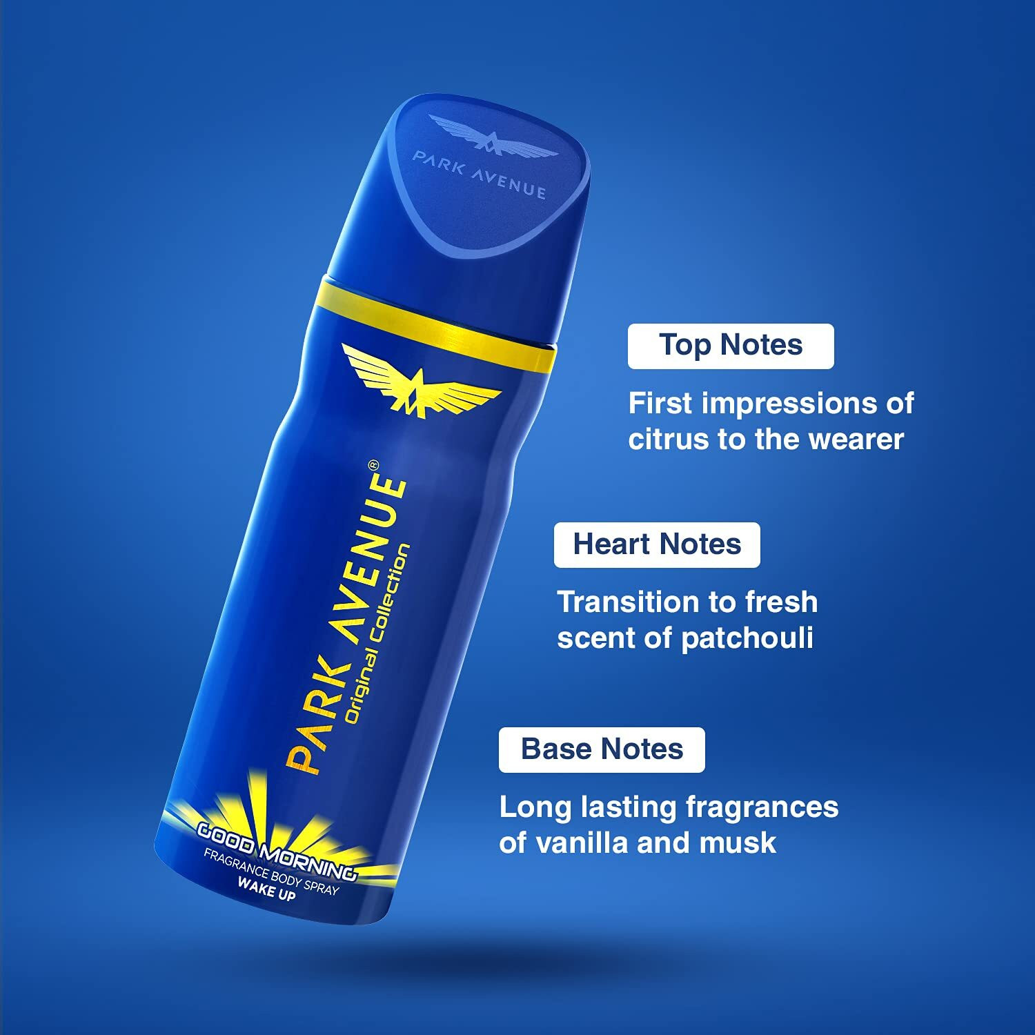 Image of PARK AVENUE Good Morning Perfume Deodorant Spray for Men 150 ml Deodorant Spray - For Men