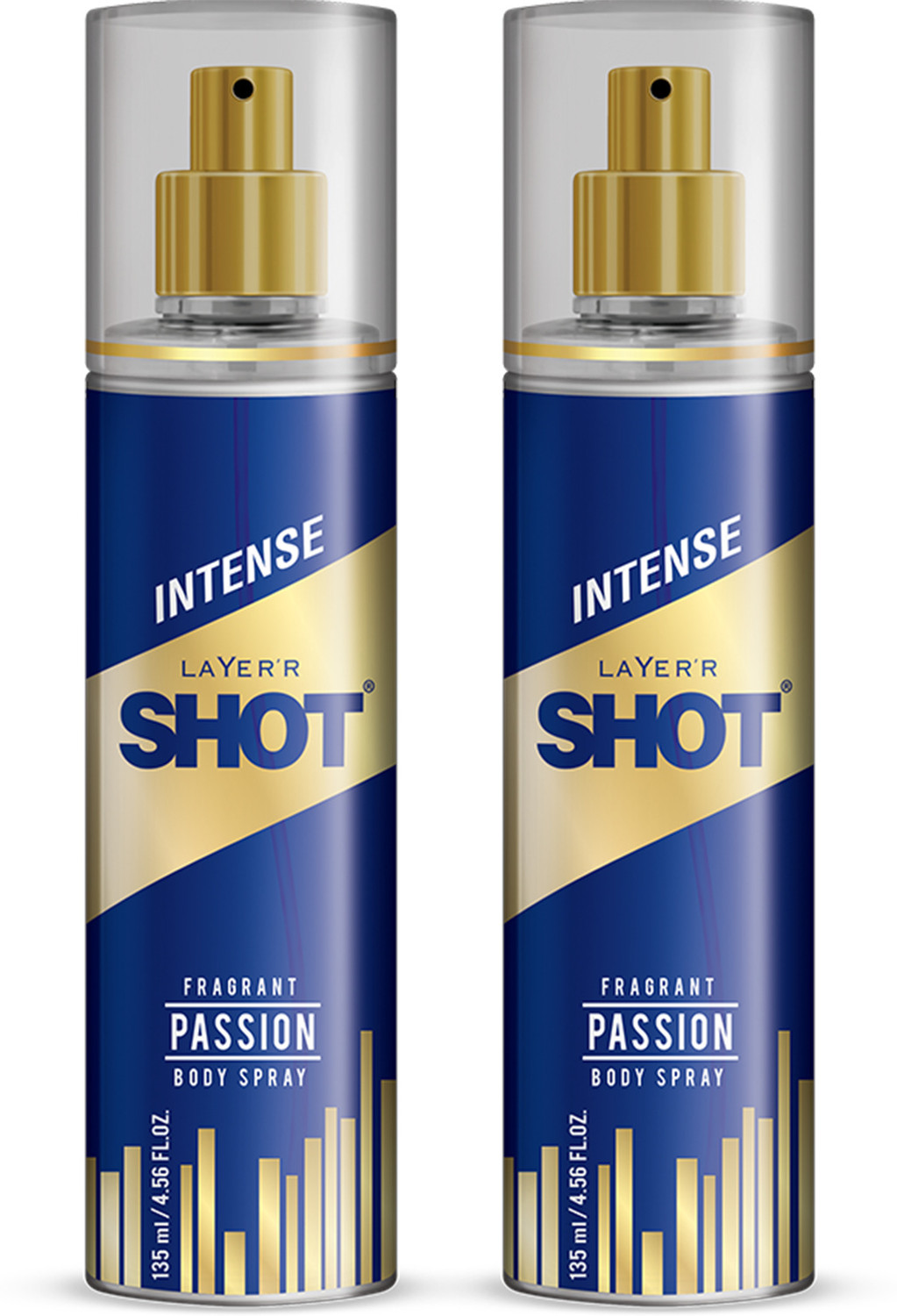Image of LAYER'R Shot Passion Long Lasting Fragrance Body Spray - For Men