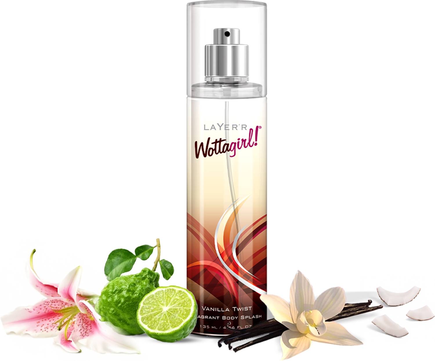 LAYER'R Vanilla Twist Body Spray - For Women - Image 1