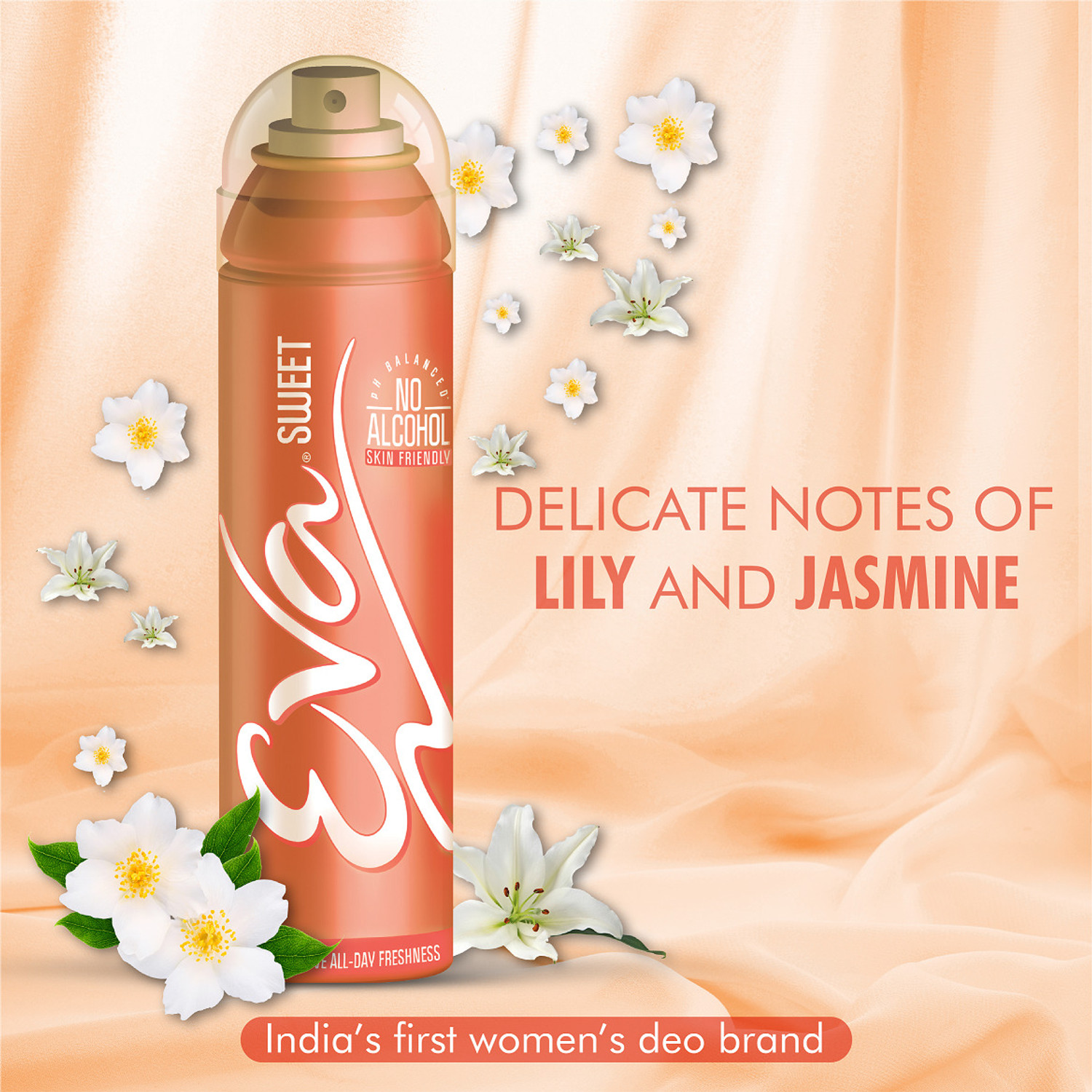 Image of EVA Fresh and Sweet Deodorant Spray - For Women