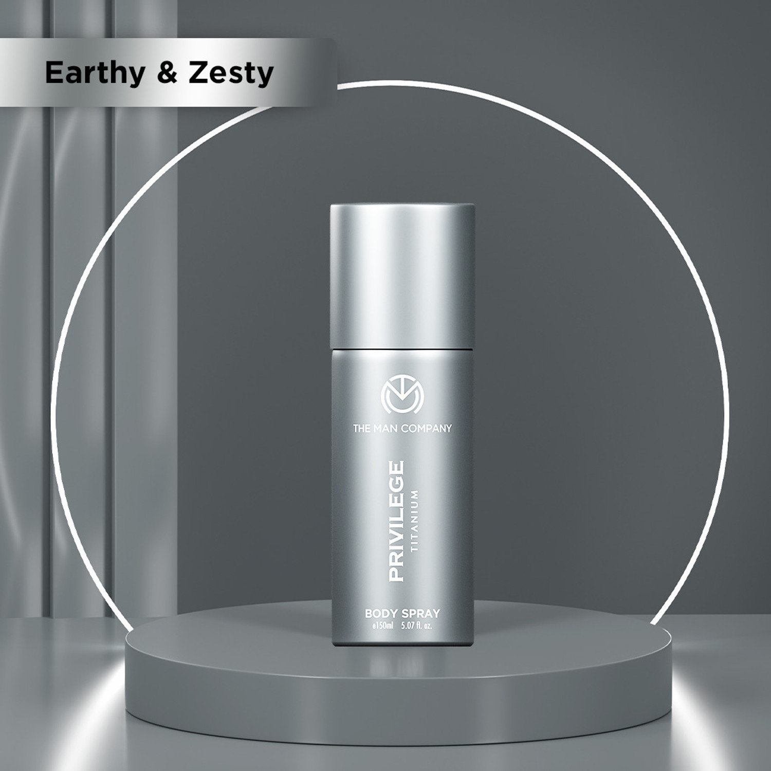 Image of THE MAN COMPANY Privilege Titanium Deodorant Combo for Men | Long-Lasting Body Spray for Man | Deodorant Spray - For Men