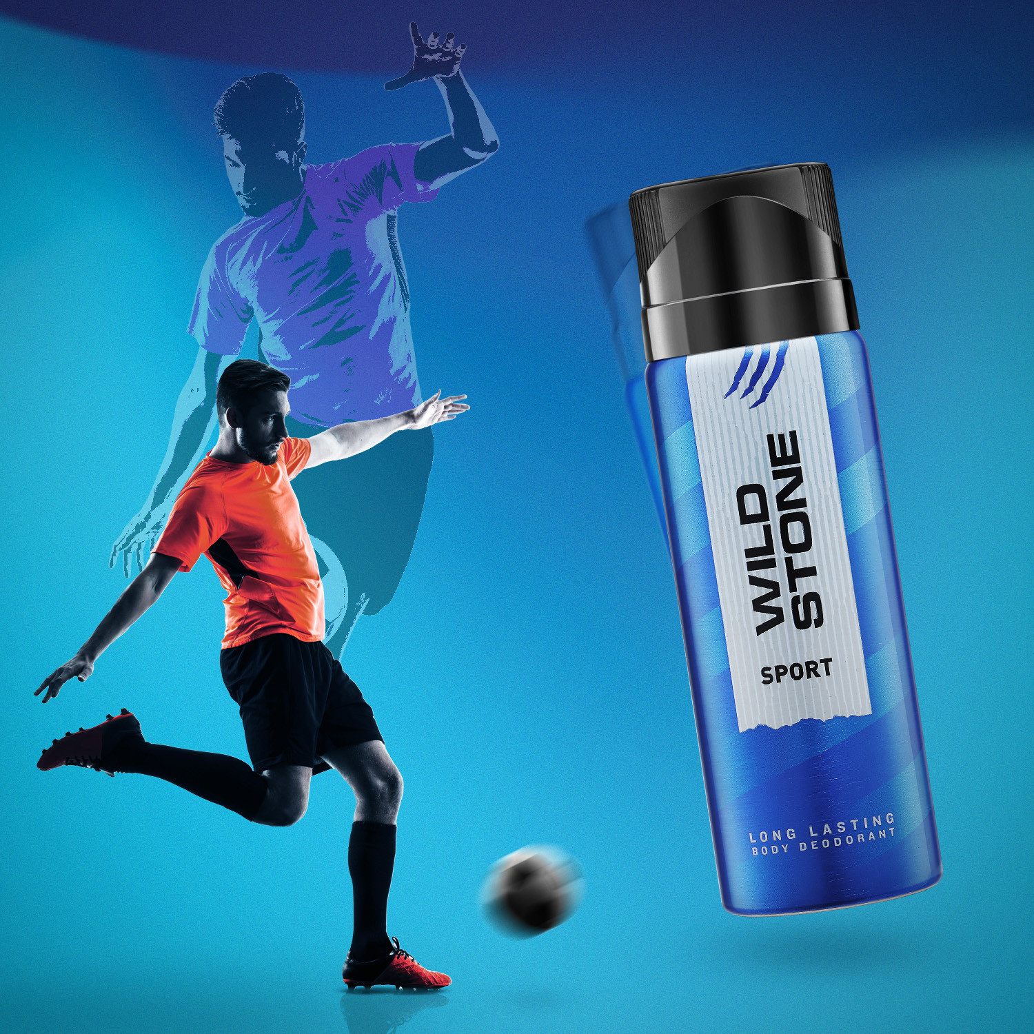 Image of Wild Stone Sport Long Lasting deodorant for Men | Best For GYM | Perfect Active Lifestyle Body Spray - For Men