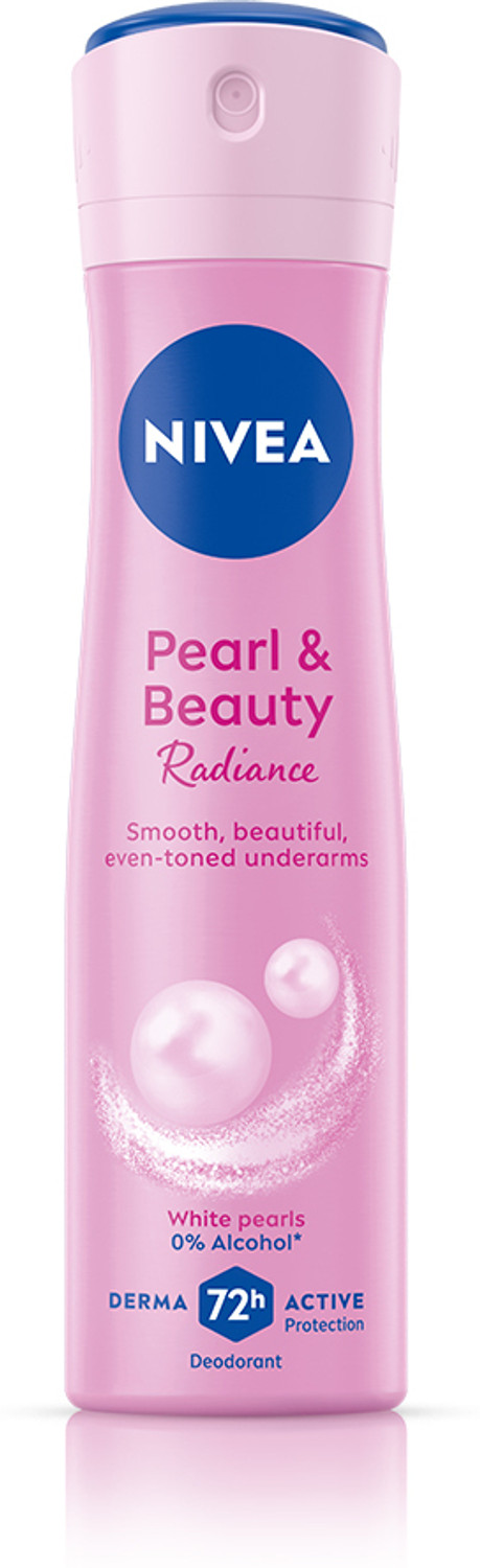 Image of NIVEA Pearl and Beauty Radiance Deo for Eventone Underarms, 48h Active Protection Deodorant Spray - For Women