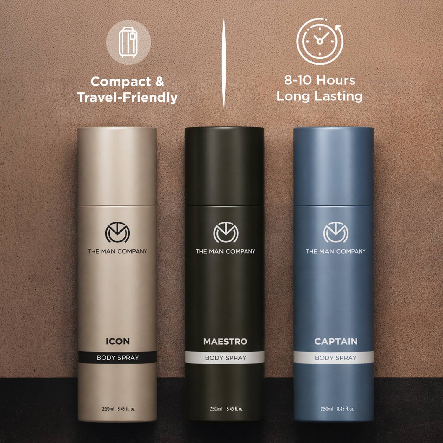 The Man Company Captain, Maestro, Pack of 3 · 250 ml (750 ml total) - Image 2