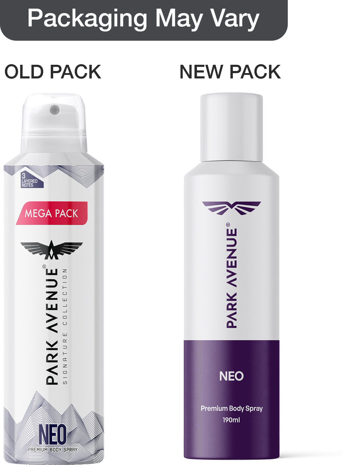 Image of PARK AVENUE Mega Pack - Neo Body Spray - For Men