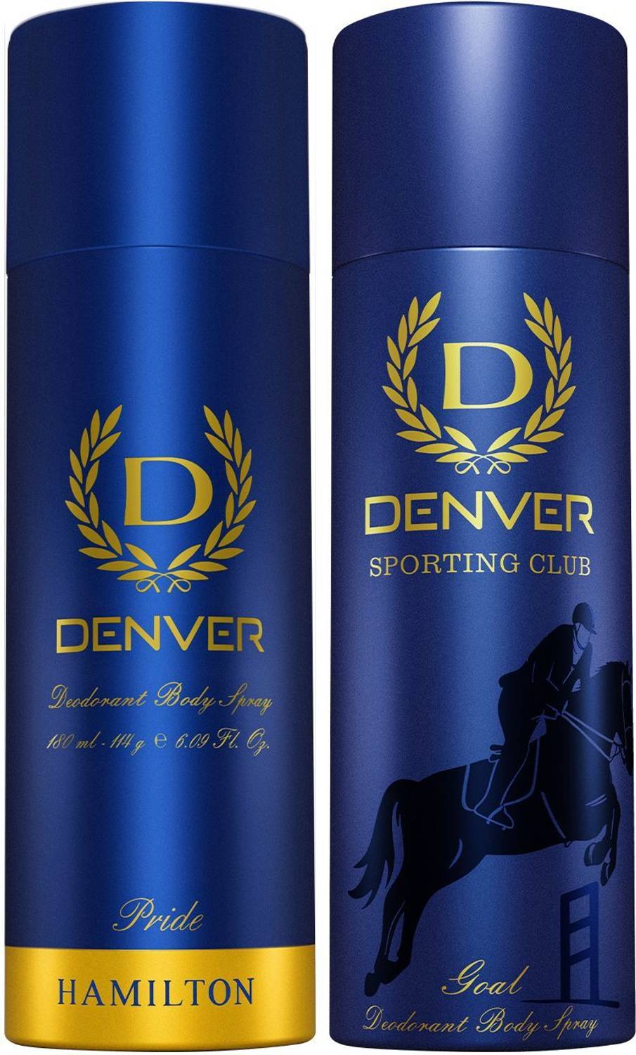 DENVER Pride and Goal Body Spray - For Men Pack of 2 - Image 1