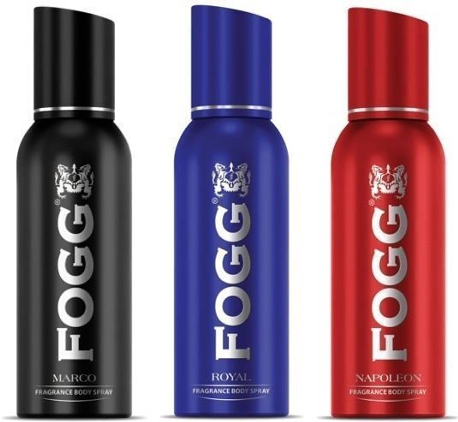 FOGG Marco,Royal & Napoleon Deodorant With Long Lasting Perfume Body Spray  -  For Men