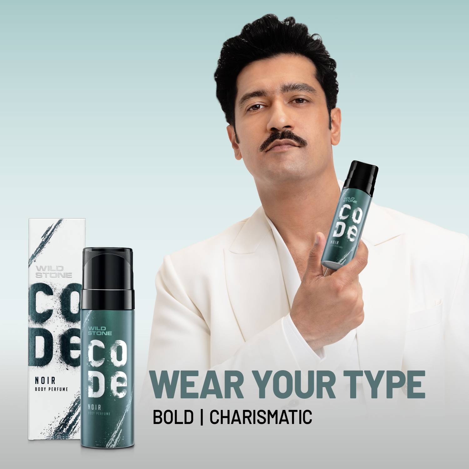 Wild Stone CODE Noir Long Lasting Deo for Men, 150ml - Image 4