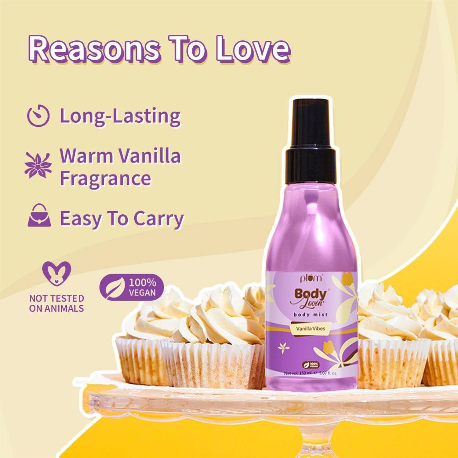 Plum BodyLovin' Vanilla Vibes Body Mist - Image 3