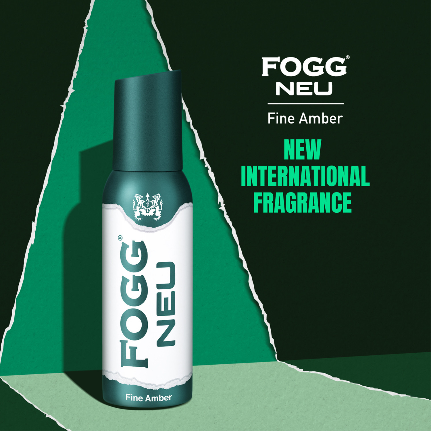 Image of FOGG Neu Fine Amber Deodorant With Long Lasting with With Long Lasting Perfume Body Spray - For Men