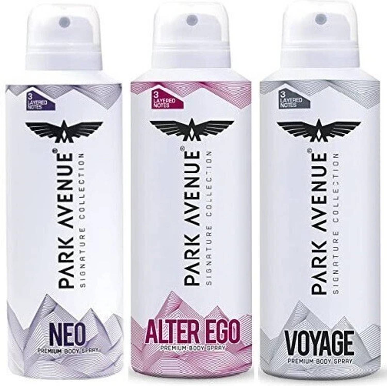 PARK AVENUE Neo Voyage & Alter Ego Body Spray Deodorant Body Spra