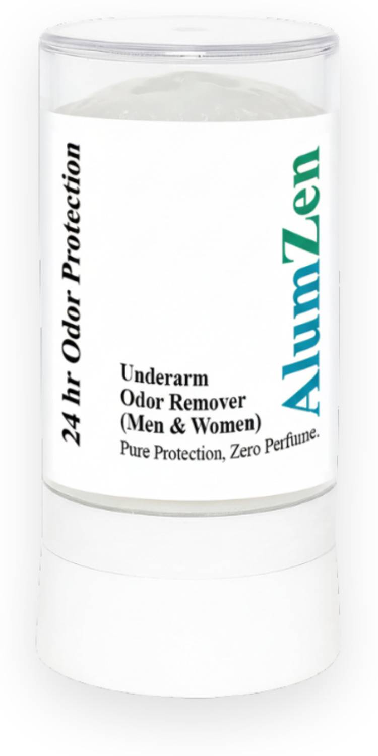 Alumzen Alum Foot & Shoe Odor Blocker Deodorant Stick  -  For Men & Women