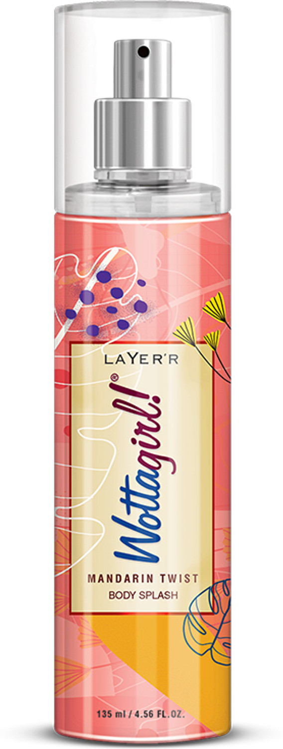 Image of LAYER'R Mandarin Twist Body Splash Perfume Body Spray - For Women