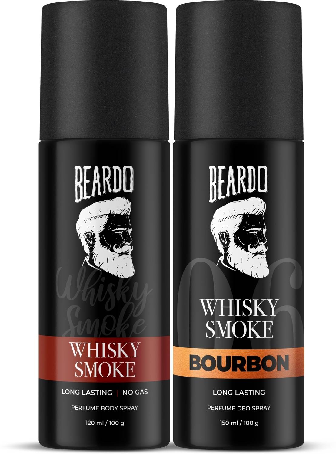 BEARDO Whisky Smoke & Bourbon Body Spray 150ml - Image 1