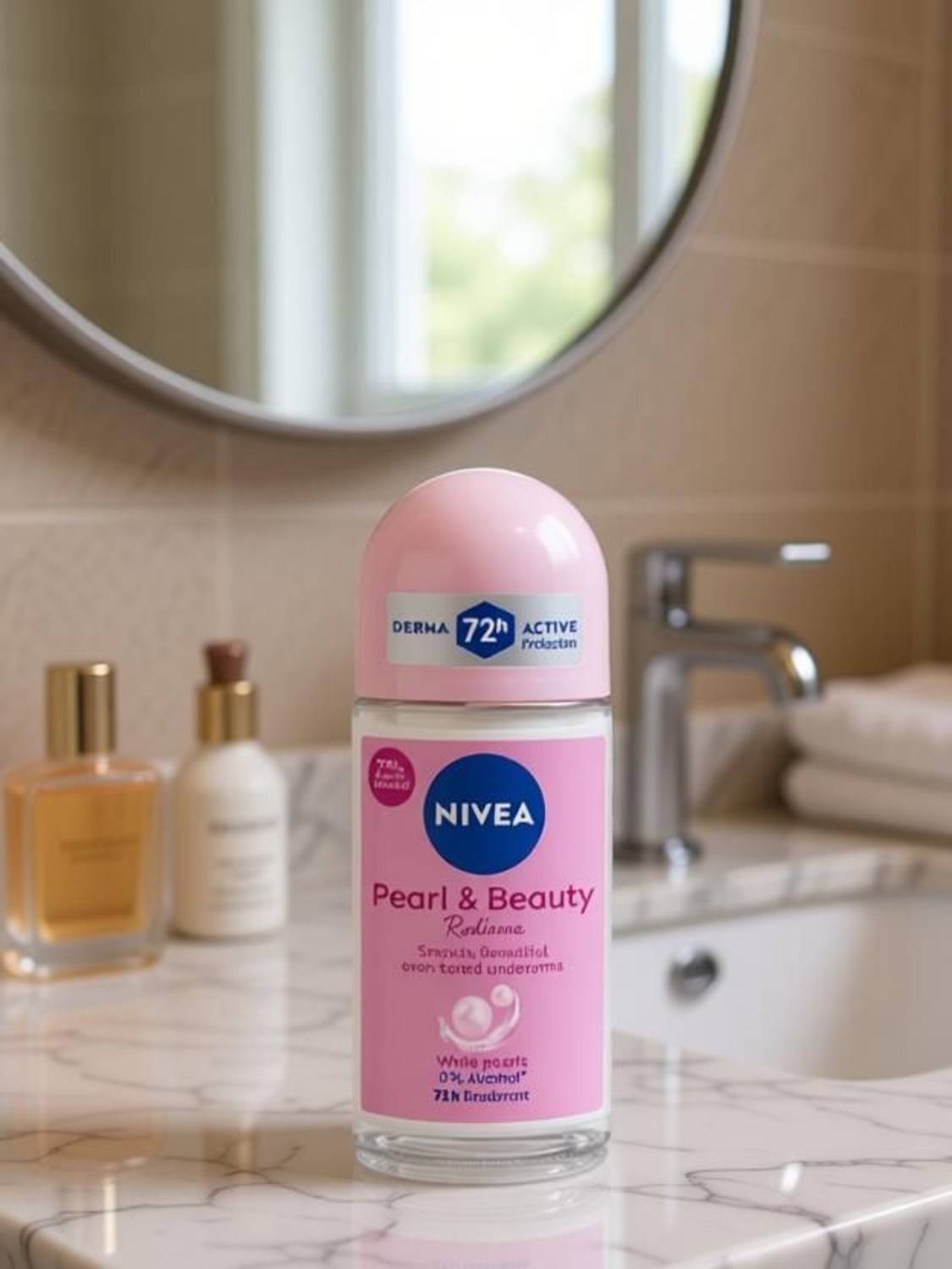 NIVEA Pearl and Beauty Radiance Deodorant Roll-on - Image 2