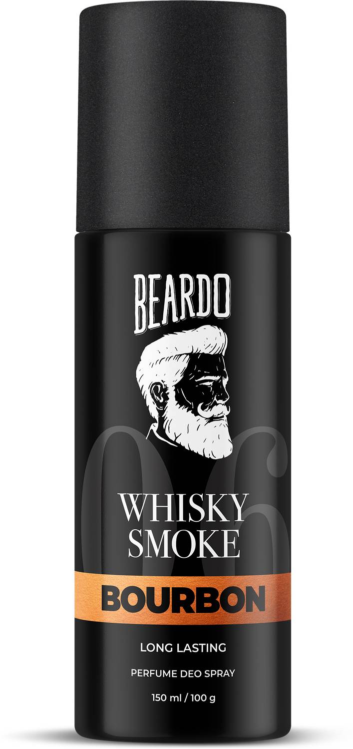 BEARDO Whisky Smoke Bourbon Deo Body Spray 150ml - Image 1