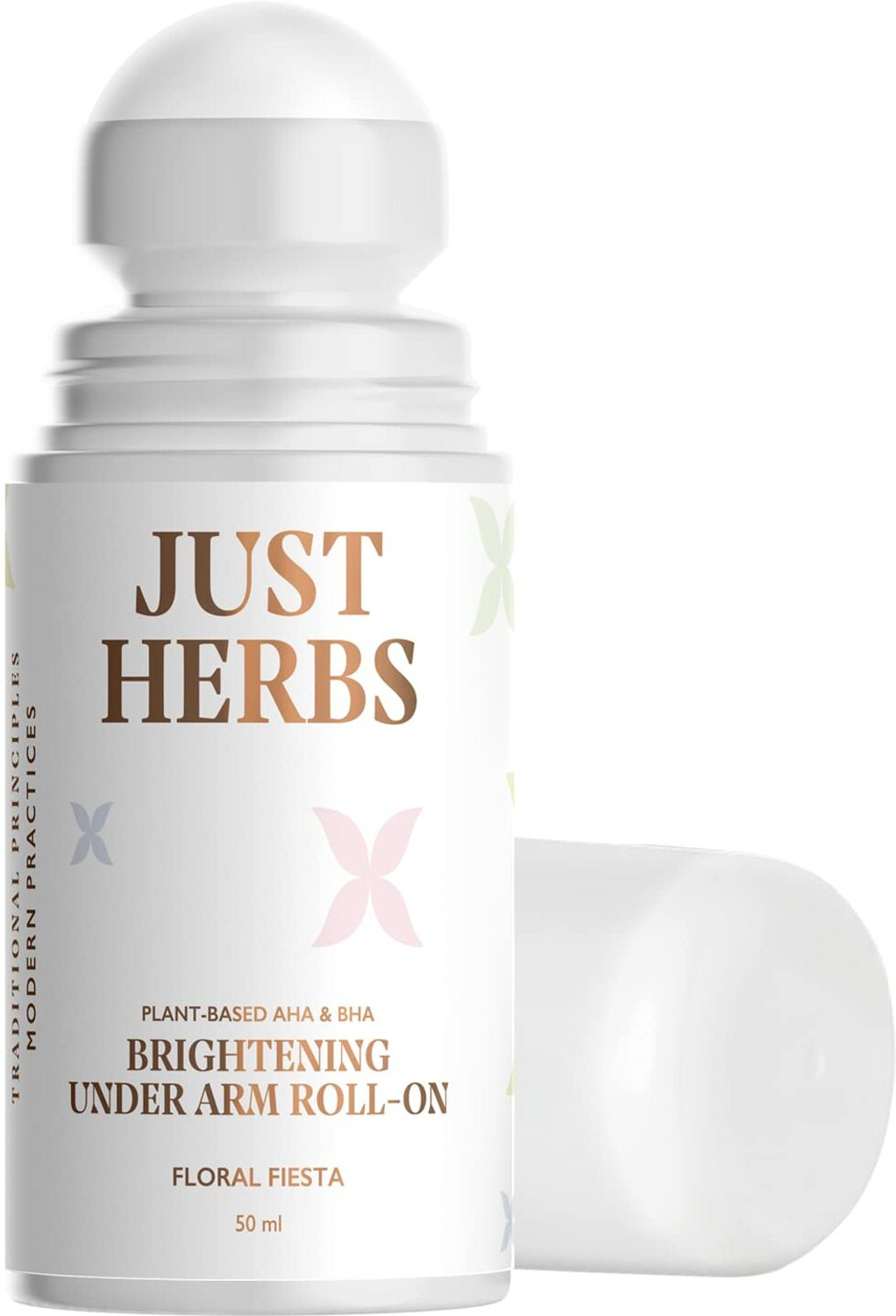 Image of Just Herbs Floral Fiesta Long-Lasting And Refreshing Underarm Deodorant Roll-on - For Women