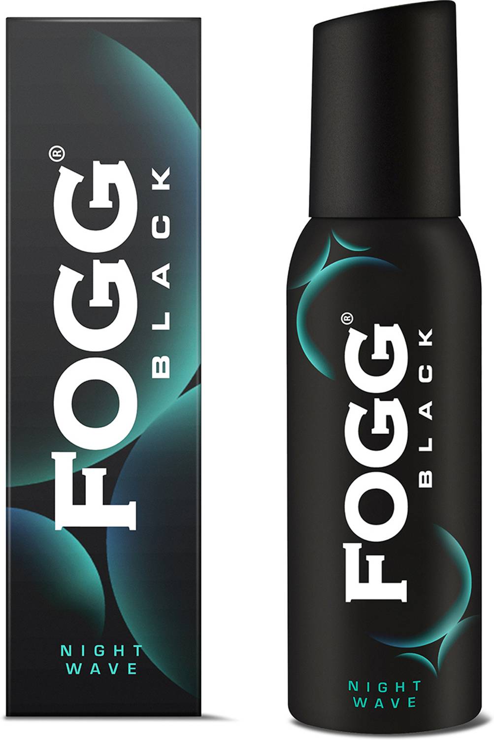 FOGG Black Night Wave Body Spray 120ml - Image 1