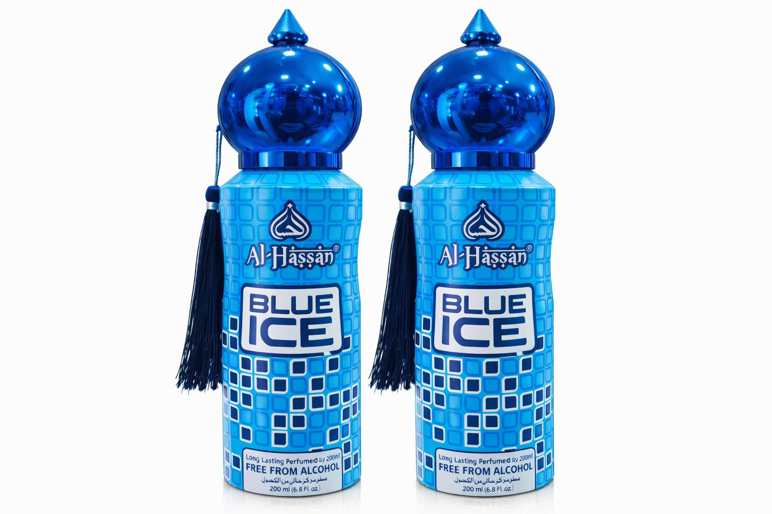 Al - Hassan Blue Ice Perfumed Body Spray Body Spray - For Men & Women