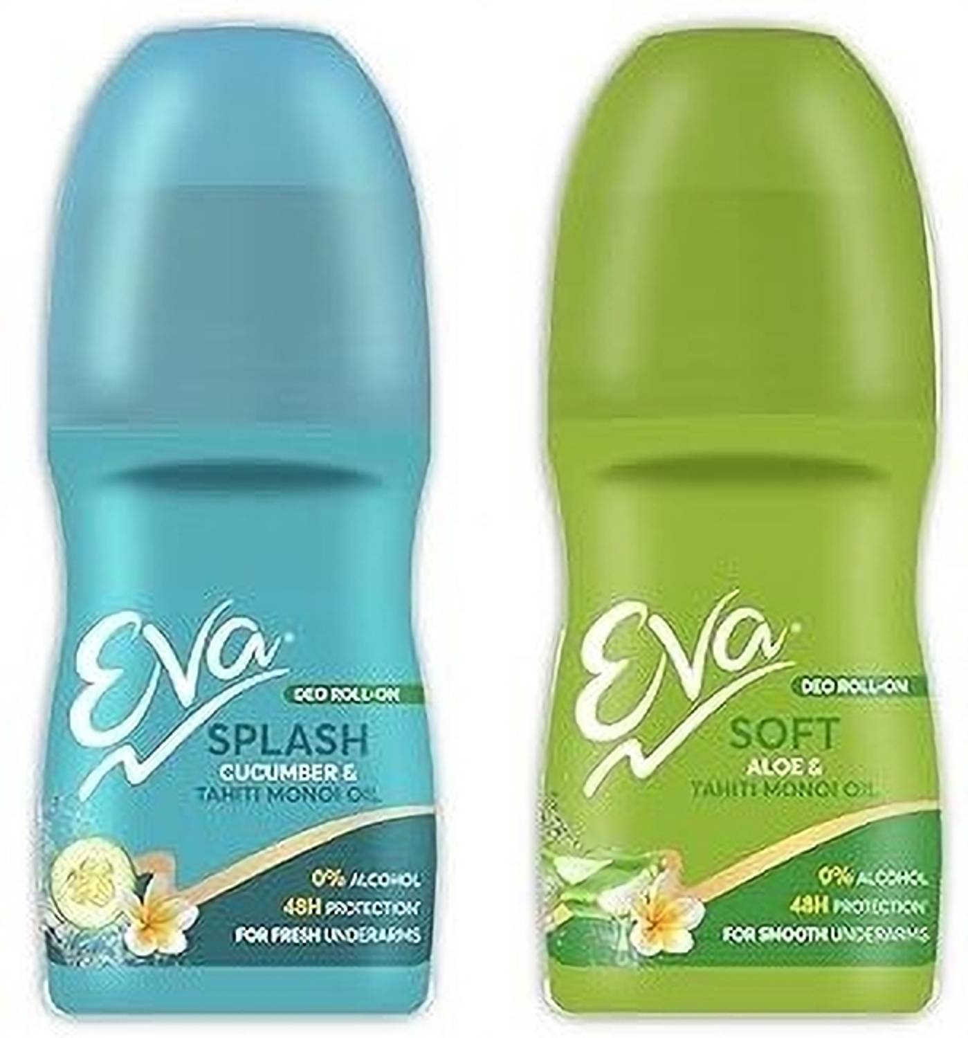 EVA Soft & Splash Roll On Combo For Fresh & Smooth Deodorant Roll