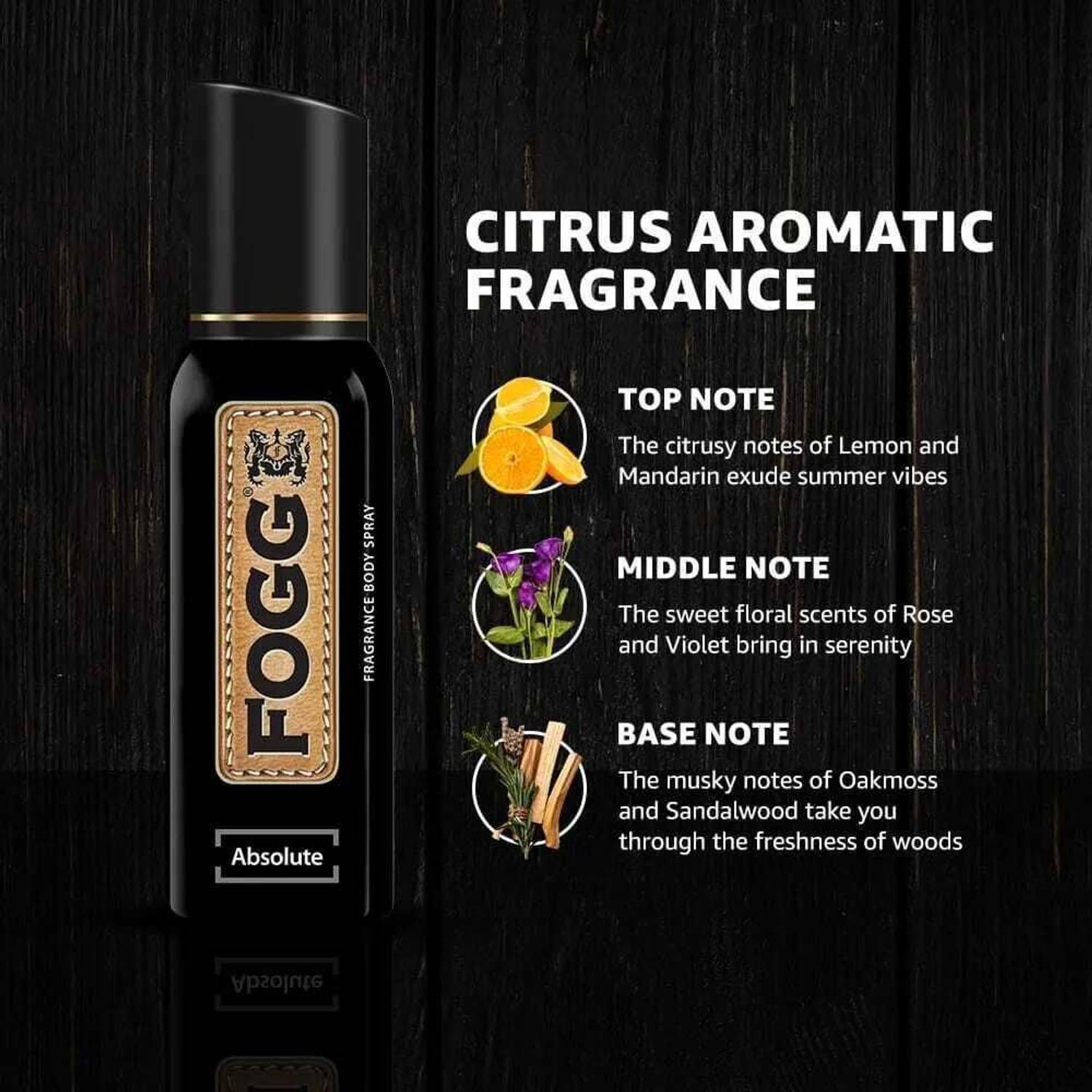 FOGG Absolute Deodorant Spray - 150 ml - Image 3