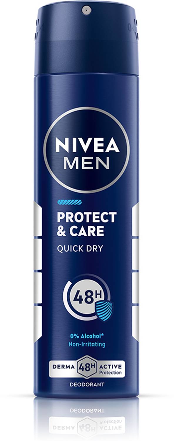 Nivea Men Protect & Care, Non Irritating & Gentle, 48h Protect &