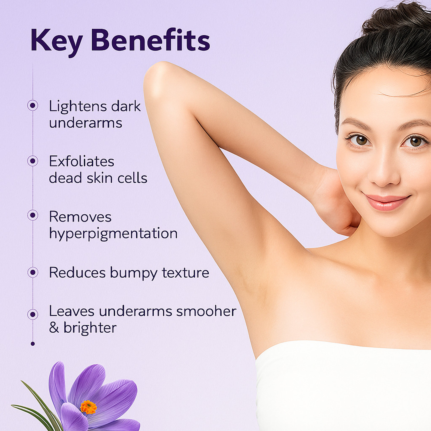 Image of Dr. DAHAO 4% AHA BHA Underarm Roll On | Reduces Pigmentation & Odour | Aqua Fragrance Deodorant Roll-on - For Men & Women