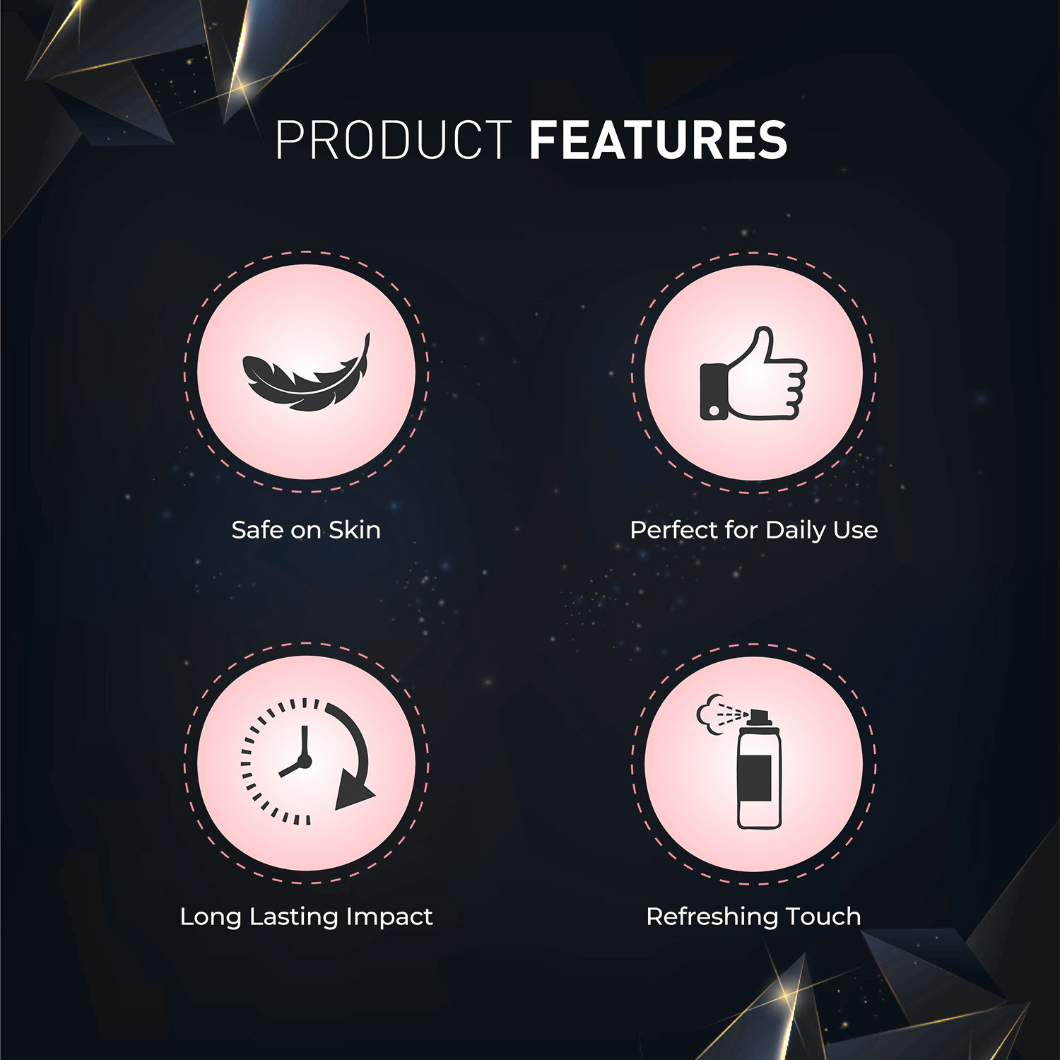 Image of Envy Magnetic Long-Lasting Perfume Deodorant Spray - For Men