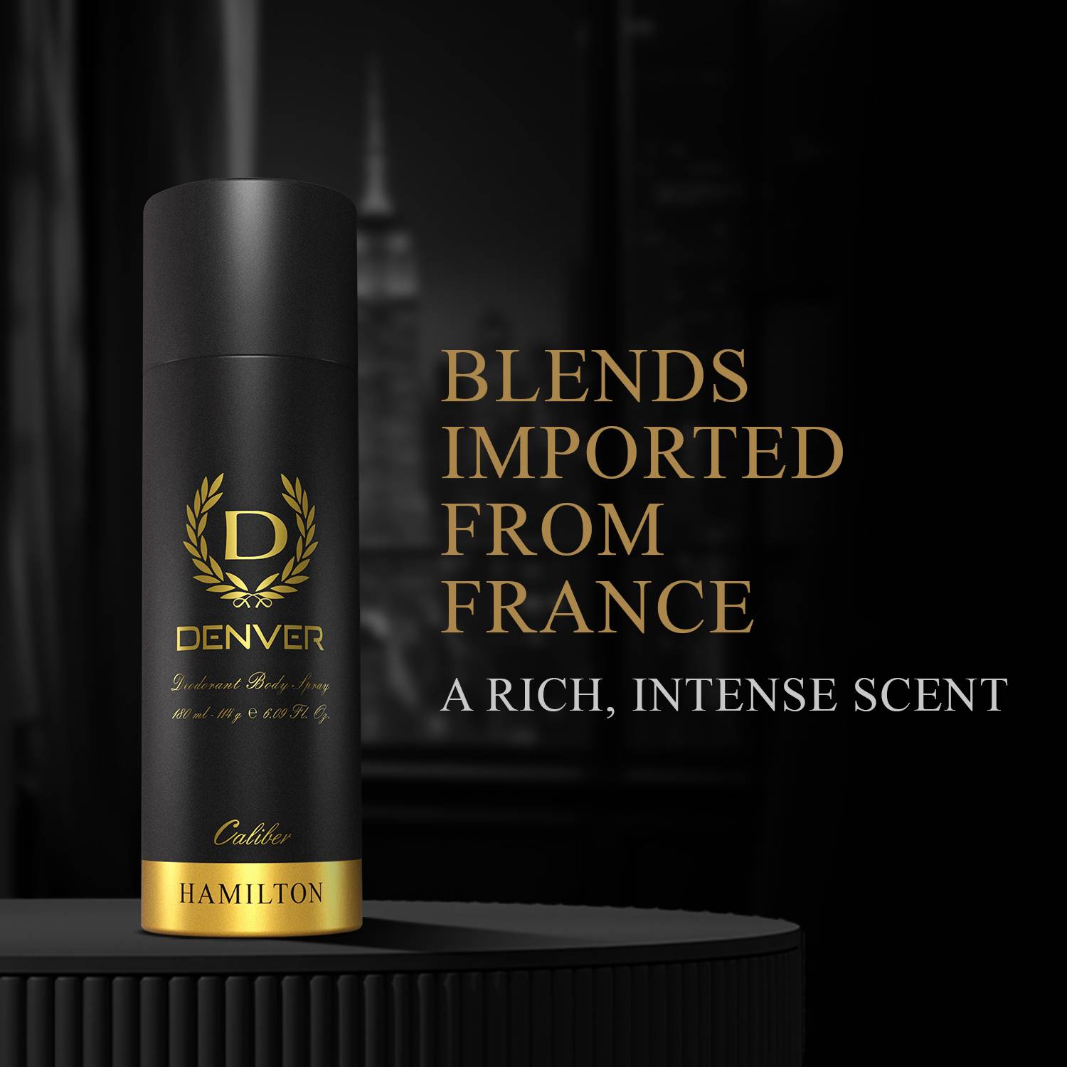 DENVER caliber Deodorant Spray 180 ml - Image 4