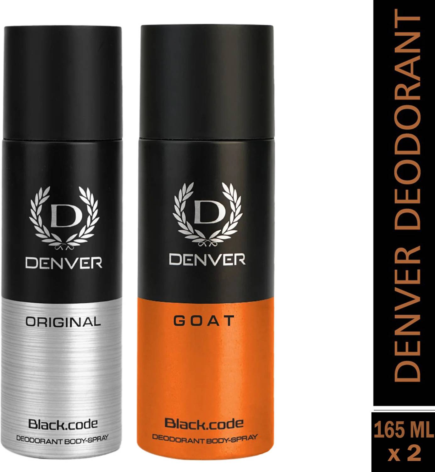 DENVER Black Code Goat Deodorant Spray - Image 1