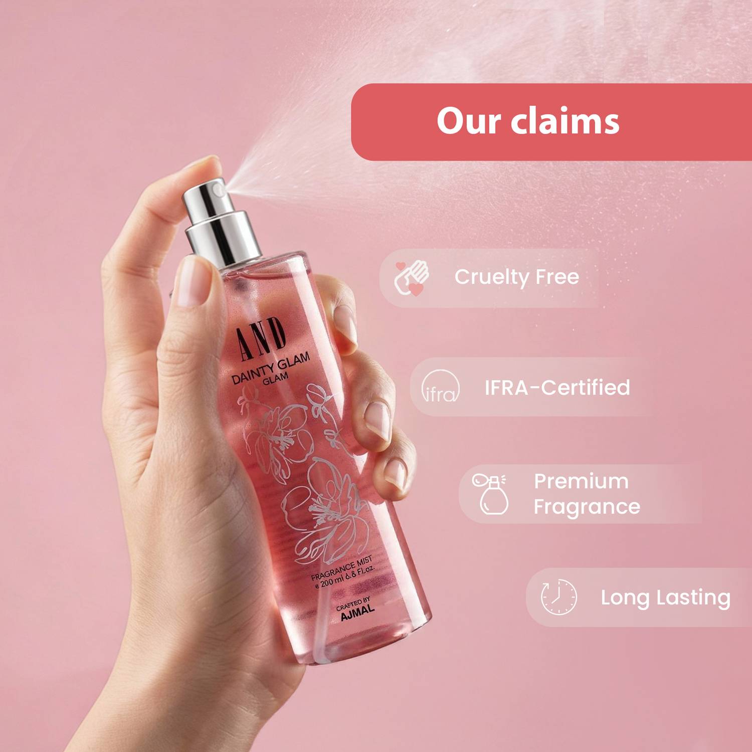 AND Dainty Glam Body Mist 200 ml - Image 5
