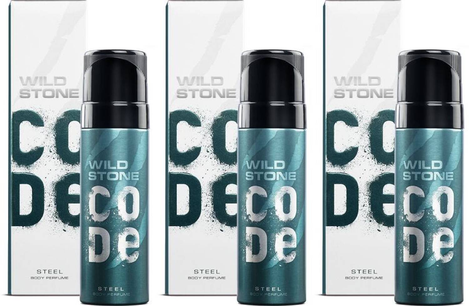 Wild Stone CODE Steel 150 ml Perfume Body Spray - Image 1