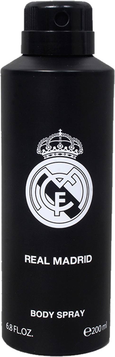 Real Madrid Black Body Spray For Men - Image 1