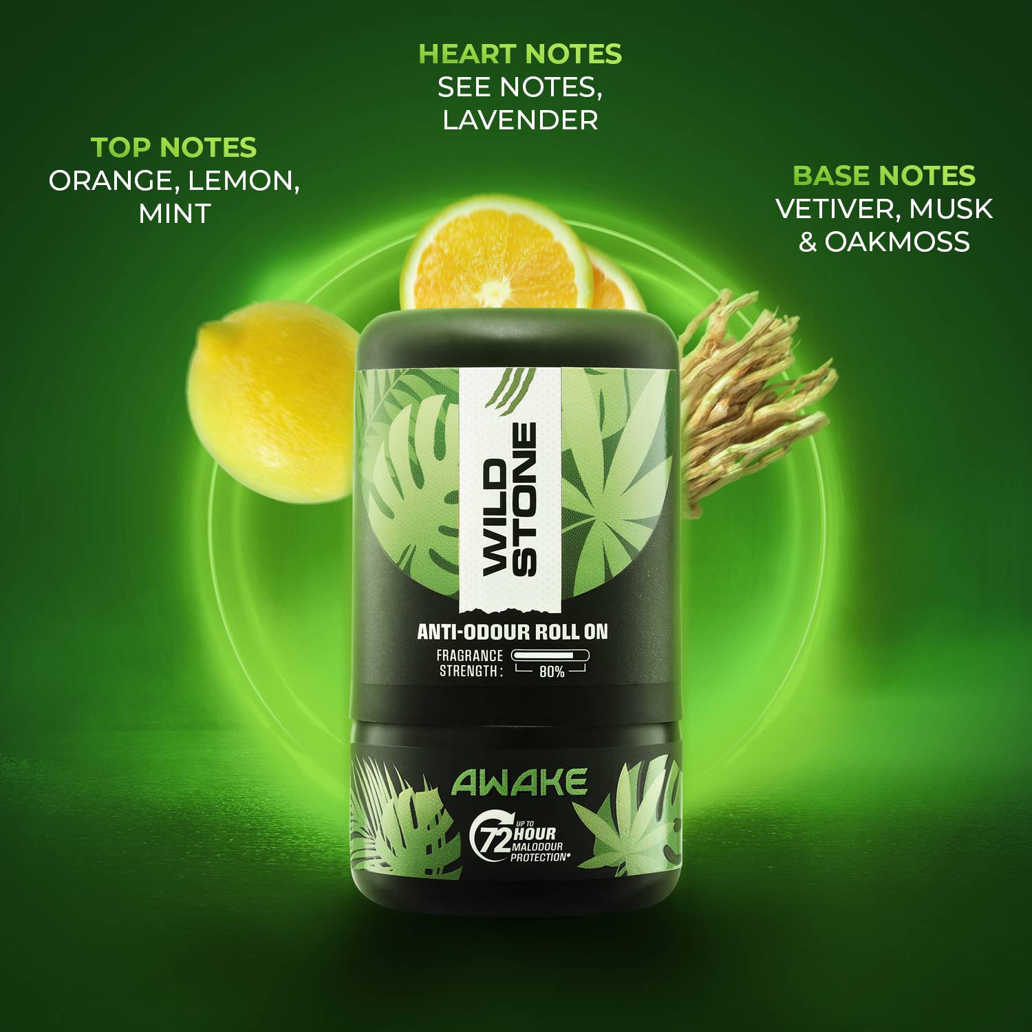Wild Stone Awake Anti-Odour Roll On 50 ml - Image 4
