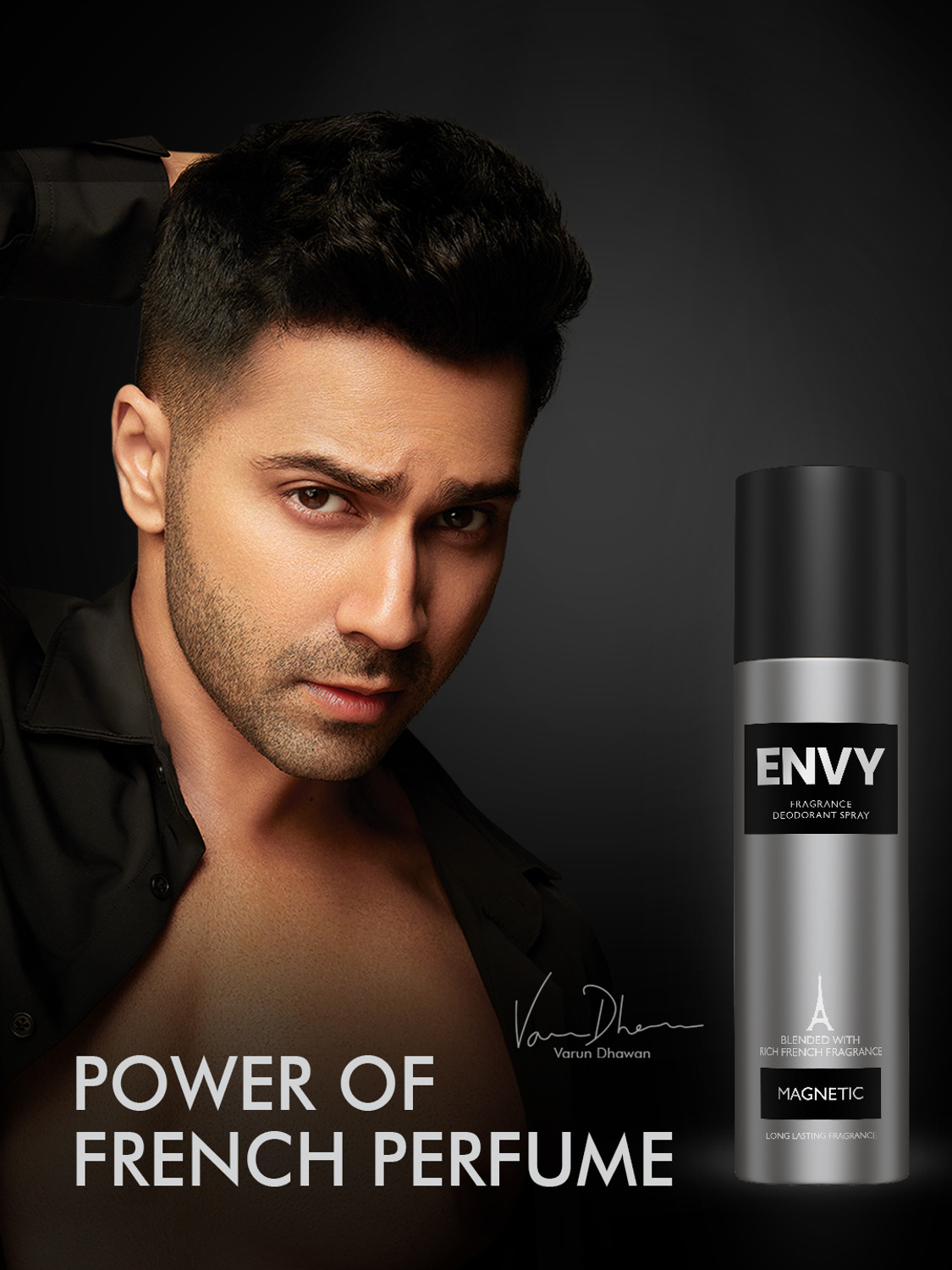 Image of Envy Dark, Fiery, Absoulute & Magnetic Long Lasting Deodorant Spray - For Men