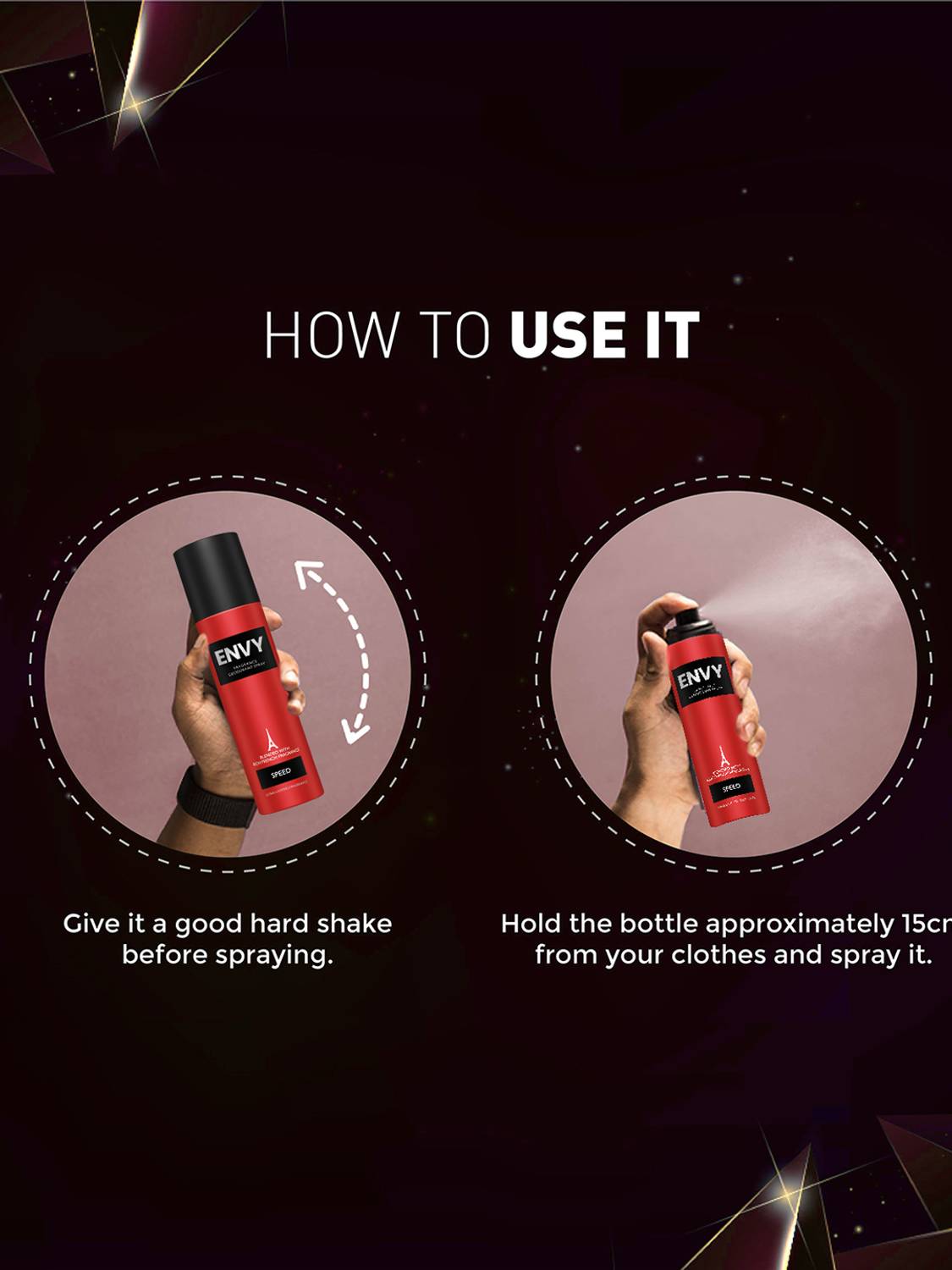 Envy Speed Deodorant Spray 120 ml - Image 4