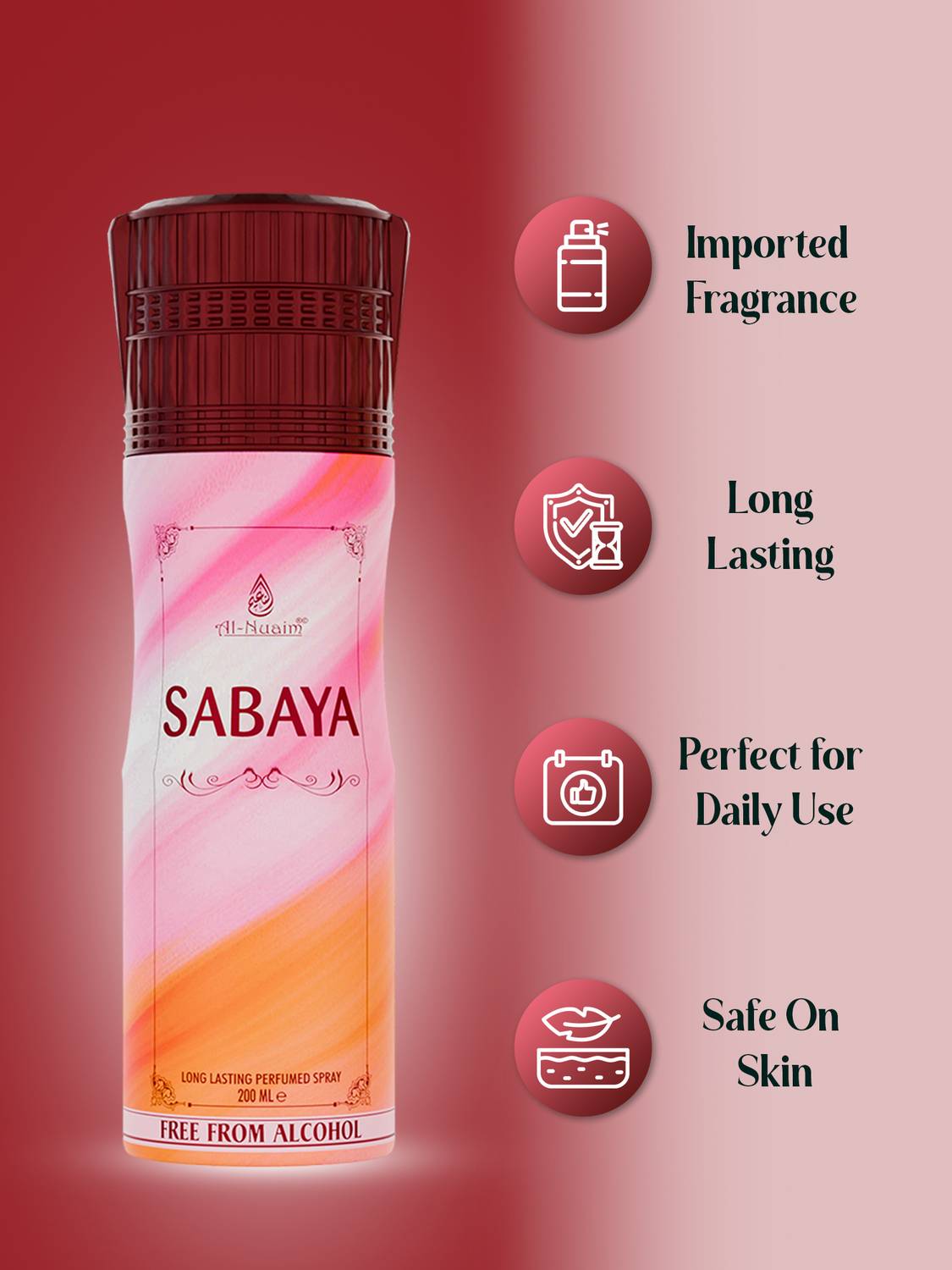 Al Nuaim Sabaya Alcohol Free Deodorant - Image 3