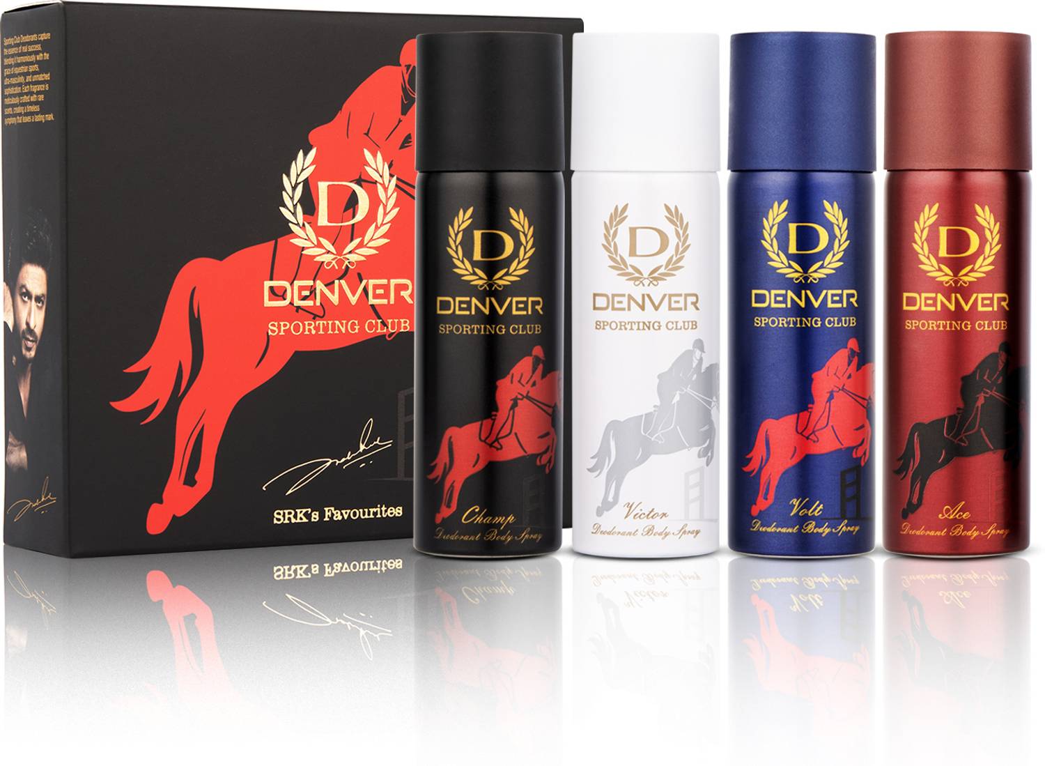 DENVER SRK's Favourite Sporting Club Nano Deo Long lasting Deod