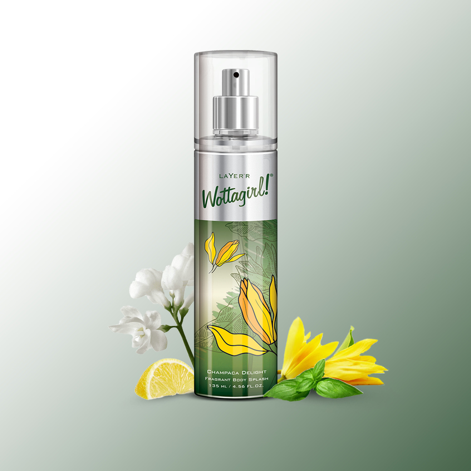 Image of LAYER'R Wottagirl! CHAMPACA Body Splash Long Lasting Fragrance Body Mist - For Women
