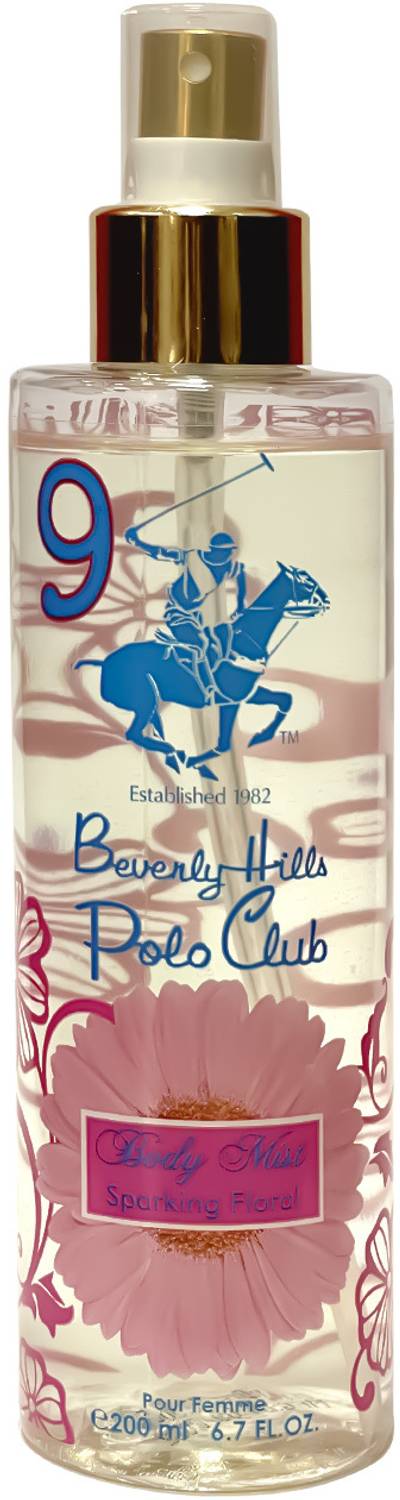 BEVERLY HILLS POLO CLUB Sparkling Floral No.9 Body Mist - For Women