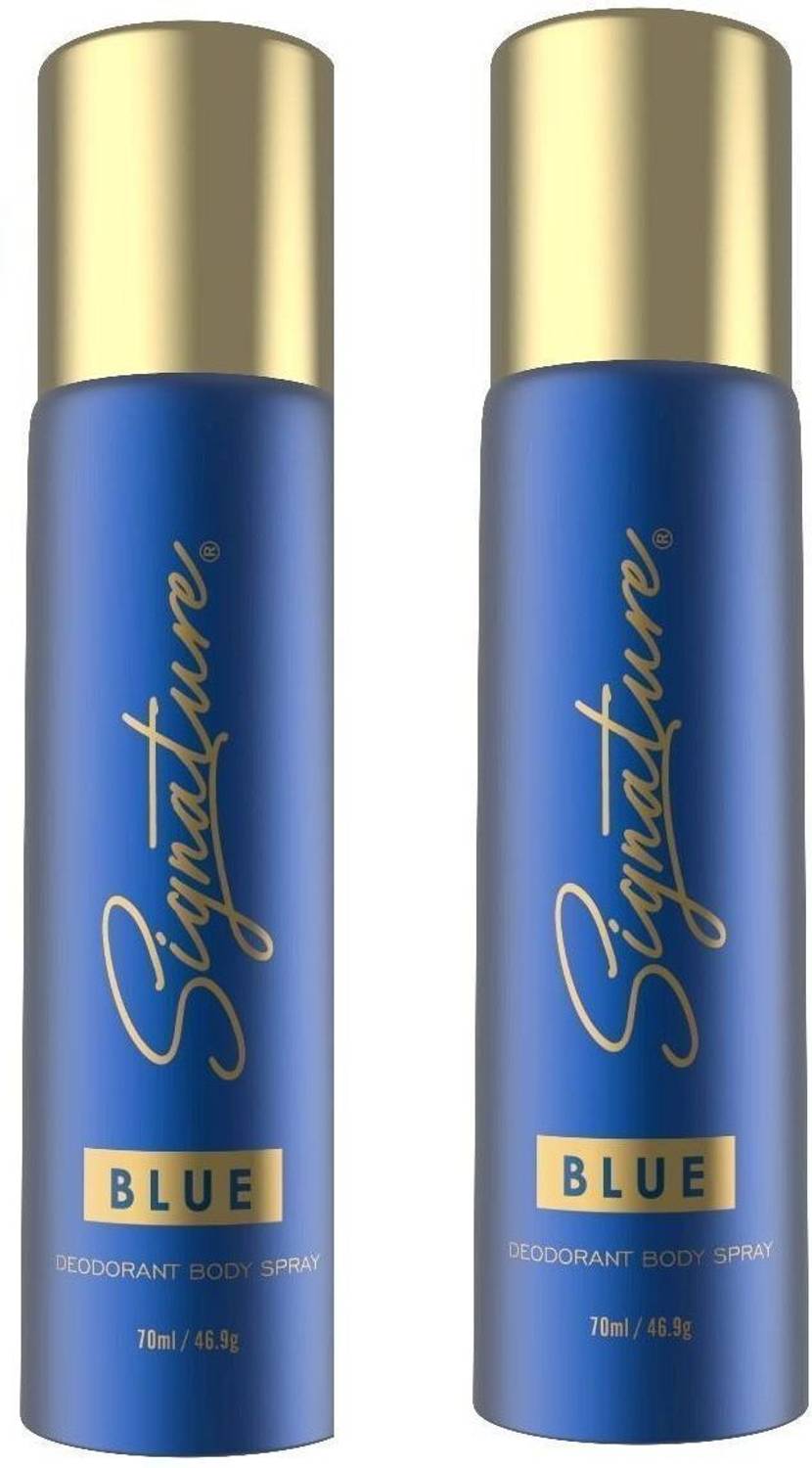 Signature Blue Long Lasting Fragrance Skin Friendly (70ML Each) C