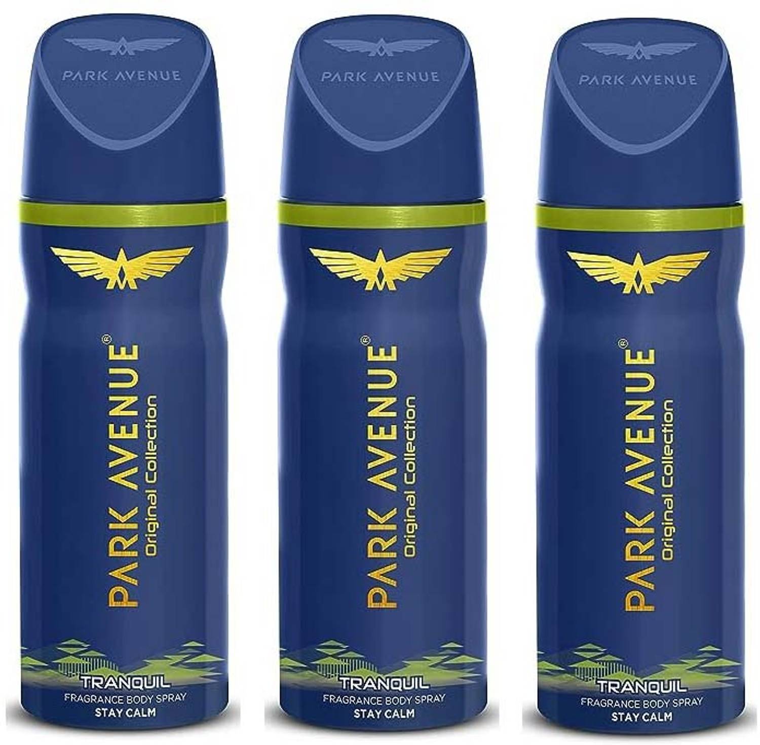 PARK AVENUE Tranquil Deodorant Spray - For Men (150 ml, Pack of