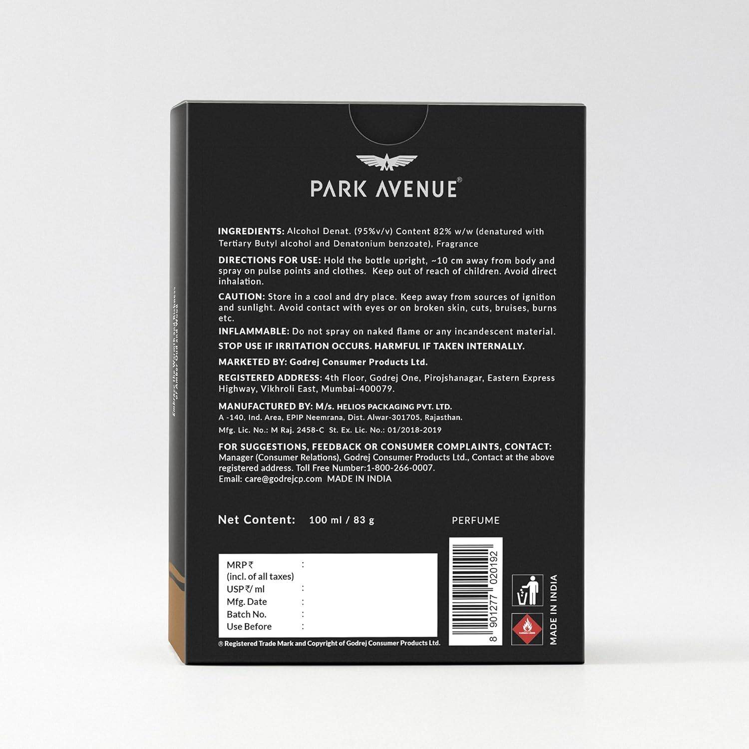 Park Avenue Oud Eau de Parfum 100ml - Image 2