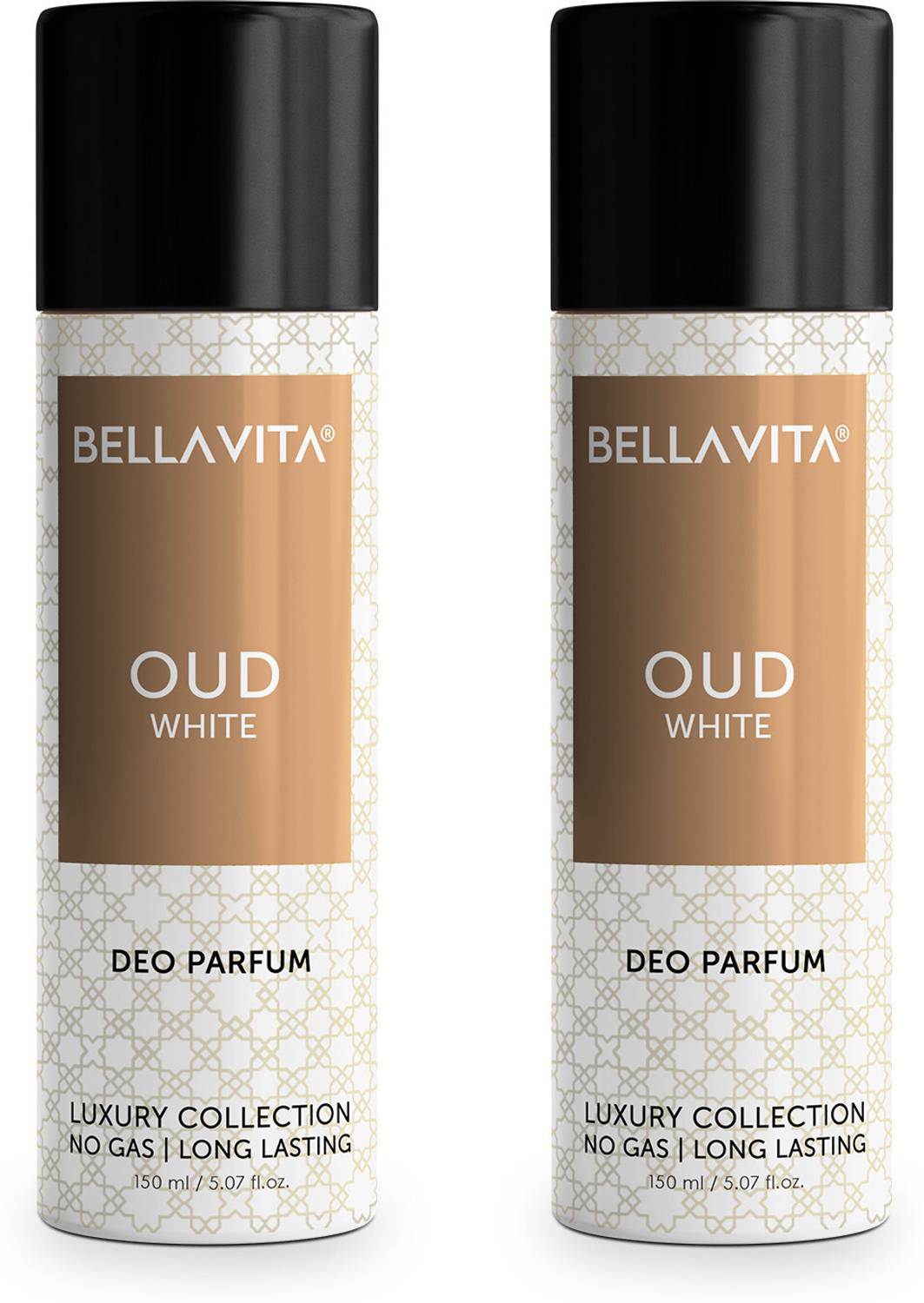 BELLAVITA OUD WHITE Deo Parfum Combo Long lasting deodorant with